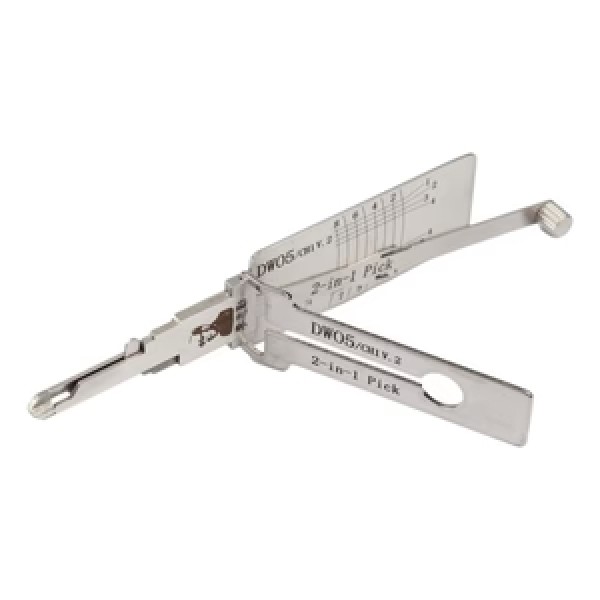 Original Lishi 2-In-1 Pick and Decoder CH1 / DW04 / DW05